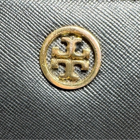 Tory Burch Black Saffiano Leather Zip Wallet Size OS - Picture 8 of 11